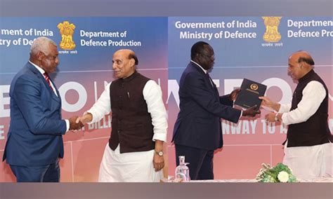 Defence Minister Rajnath Singh holds bilateral meetings with Fiji ...