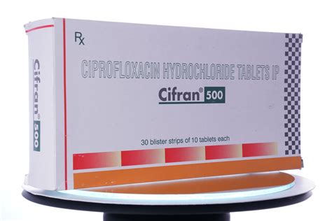 Buy Cifran (Ciprofloxacin) 500 mg 10 tablets online - aipctshop.com