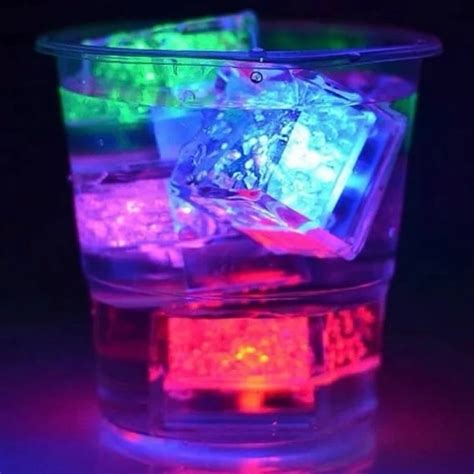 LED ice cubes (sensor based)- pack of 48 – Astronomia Shoppe