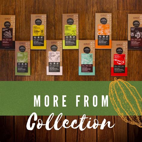 ZOROY Craft Bean to Bar Purist Collection, Legend 90% Organic Beans Da
