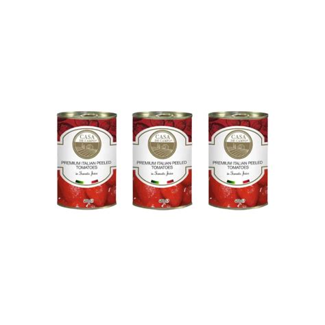 Casa De Campo Italian Peeled Plum Tomatoes in Tomato Juice 400g (3)