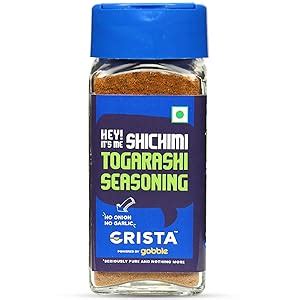 CRISTA Japanese Shichimi Togarashi Seasoning | No Added Sugar ...