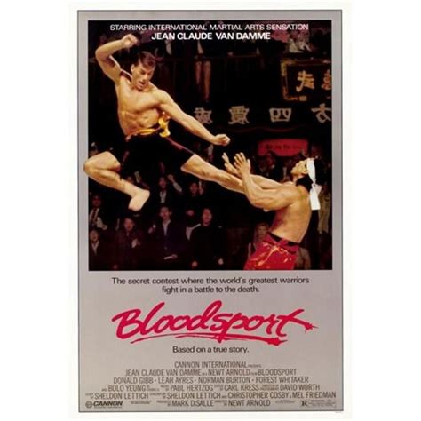 Pop Culture Graphics Bloodsport Movie Poster, 11 x 17 - Walmart.com