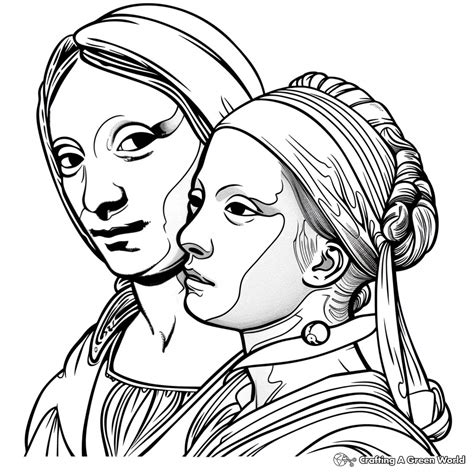 Renaissance Coloring Pages - Free & Printable!