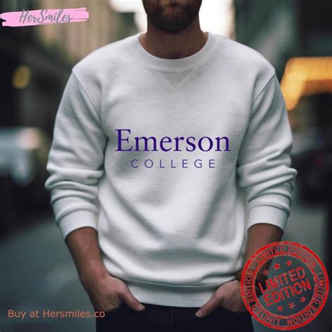 Emerson College Logo Shirt - Hersmiles