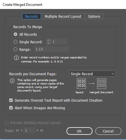 Image result for Mail Merge Using InDesign