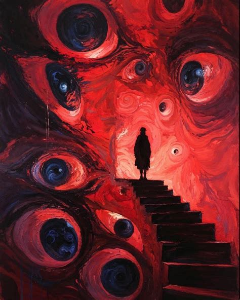 I Painted 92 Walls In 2017 | Horror art, Surreal art, Scary art