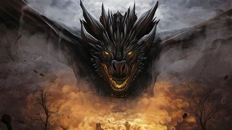 1920x1080 Resolution Drogon Cool Game of Thrones 1080P Laptop Full HD ...