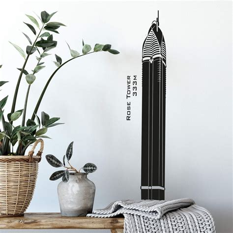 Rose Tower Wall sticker | wall-art.com