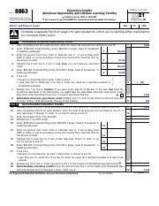 Form 8863 的图像结果