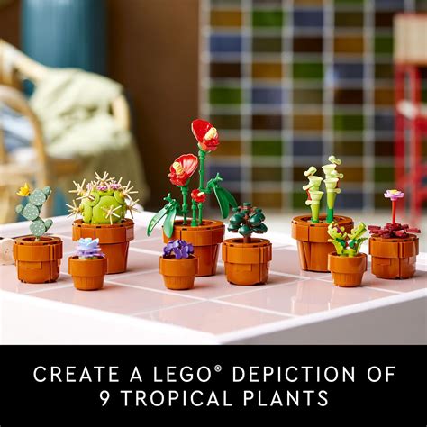 Buy LEGO Icons Tiny Plants The Botanical Collection Set Building Kit ...