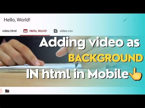Image result for How to Create Baground Video in ASP.NET