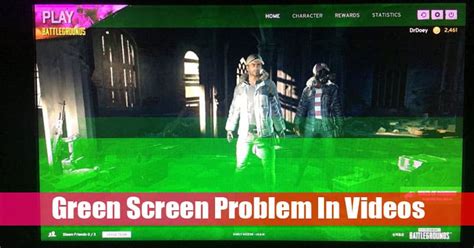Image result for Green Screen Problem Fix