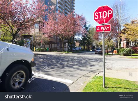 129 4 Way Stop Intersection Images, Stock Photos, 3D objects, & Vectors ...