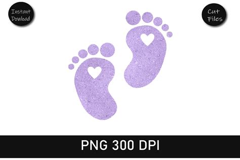 Baby's Feet Are Purple