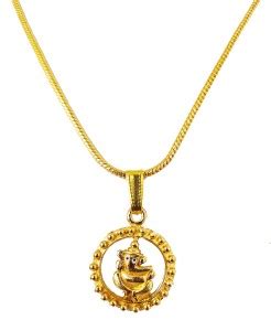 Duepio Lord Ganesha and Coin combination Design Most beautiful Pendant ...