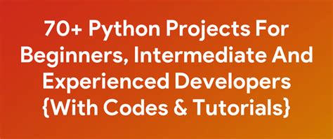 Python Projects for Intermediate 的图像结果