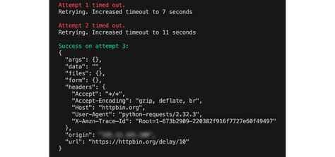 Python Requests Timeout 的图像结果