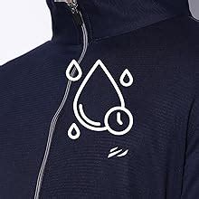 BLUE TYGA Men's Sunscreen Nylon Blend Standard Length Jacket with UV ...