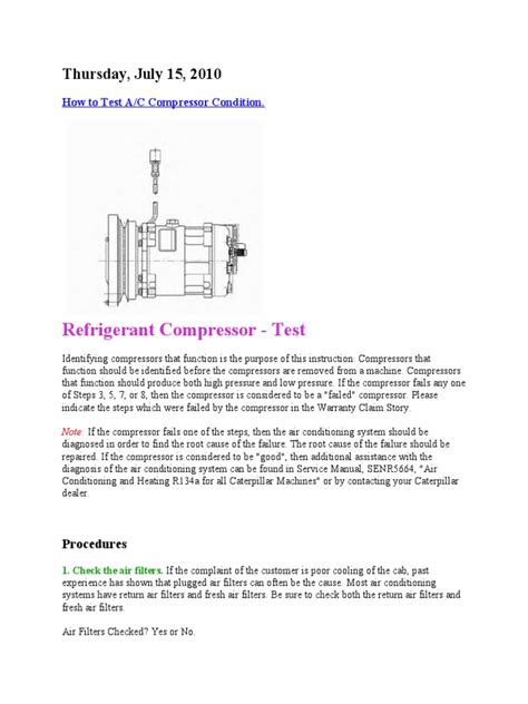 How to Check a Condenser Compressor 的图像结果