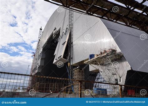 The Arch (Chernobyl New Safe Confinement) Stock Photo - Image of ...