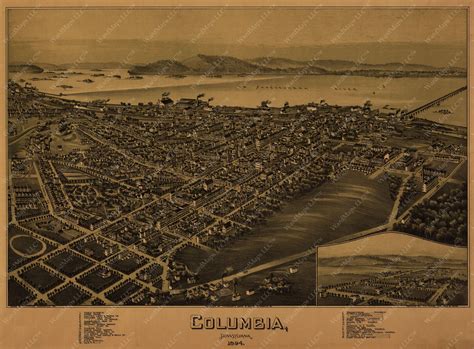 Columbia, Pennsylvania 1894 - WardMaps LLC