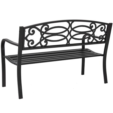 黑色欧式复古双人椅 户外花园公园铸铝双人椅 户外花园双人椅-阿里巴巴