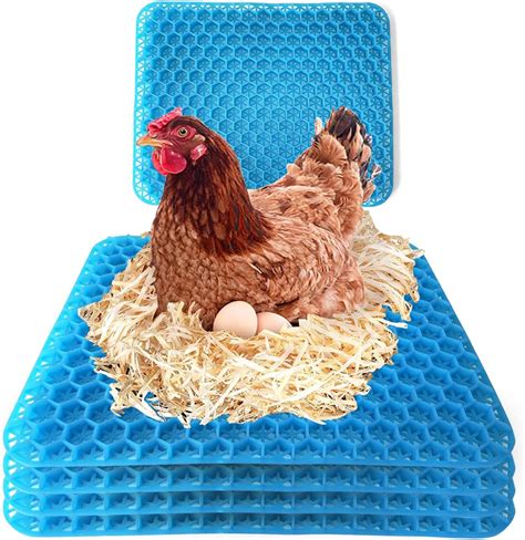 Amazon.com : FlidRunest 4pcs Chicken Nesting Box Pads, Chicken Nesting ...