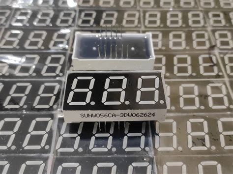 Seven Segment LED Display - Seven Segment LED Display Three Digit ...
