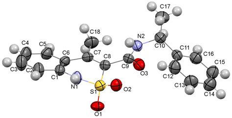 The Crystal Structure of N-(1-Arylethyl)-4-methyl- 2,2-dioxo-1H-2λ6,1 ...
