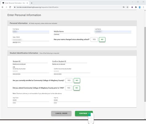 Image result for Clearing House Transcripts Request