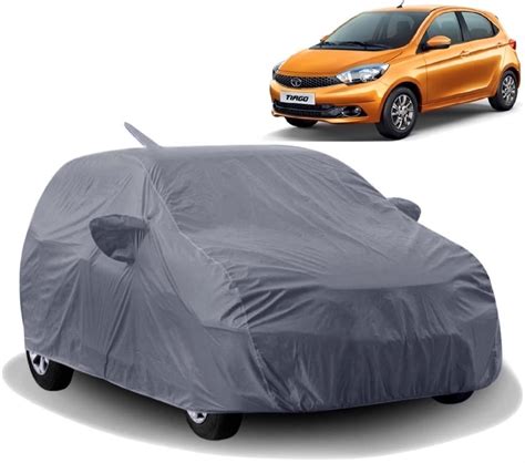 SWARISH® Tata Tiago Car Cover Waterproof / Tiago Car Cover / Tiago ...
