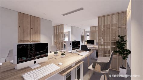 小型复式公寓爆改私人工作室全套施工图（附效果图）-办公空间装修-筑龙室内设计论坛