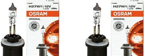 Osram H27 881 Car Fog Light Bulb (12V, 27W, 2 Bulbs) : Amazon.in: Car ...