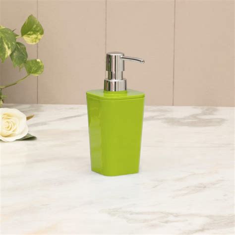 Buy HILDA SALONGA Solid Plastic Square Soap Dispenser from Home Centre ...