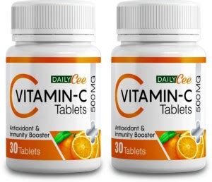DAILYCee With Vitamin C & Zinc Antioxidant & Immunity Booster Chewable ...