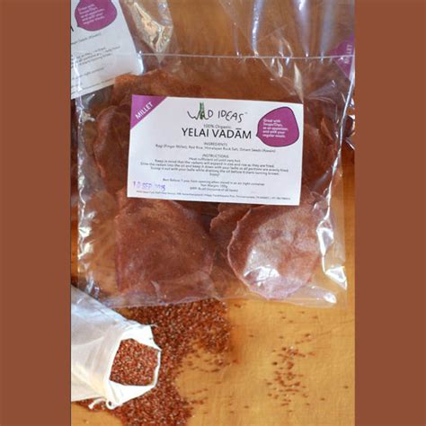 Wild Ideas-Yelai Vadams-Ragi – Terra Earthfood