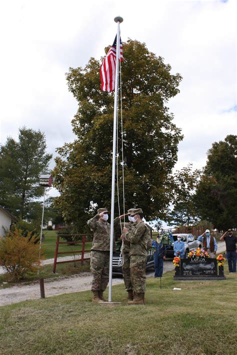 Pleasant Valley Cemetery Flag Pole Raising