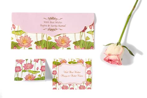 White Lotus Design Envelope & Tag Combo – Paperholic Design Studio