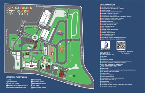 Map – Carolina Classic Fair