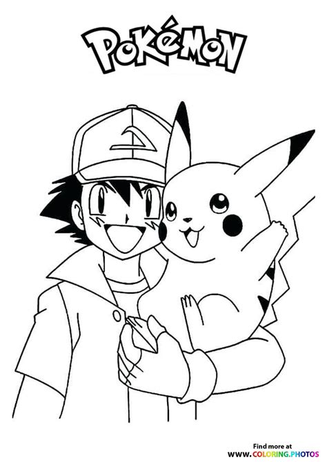 Printable Pokemon Coloring Sheet