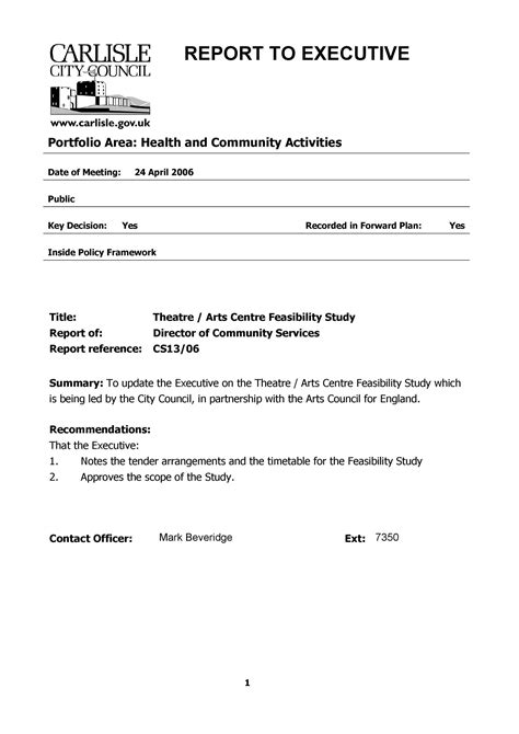 Image result for Feasibility Report Examples PDF