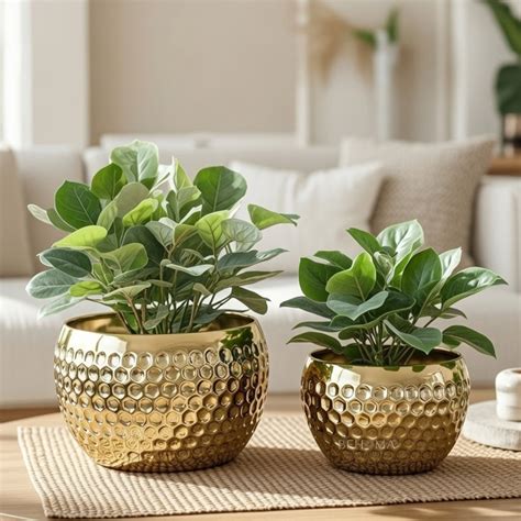 Honeycomb Metal Planter, Set (Pot Only) – Behoma