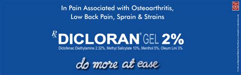 Dicloren Gel 2% (Diclofenac Diethylamine)- Physician Information Page