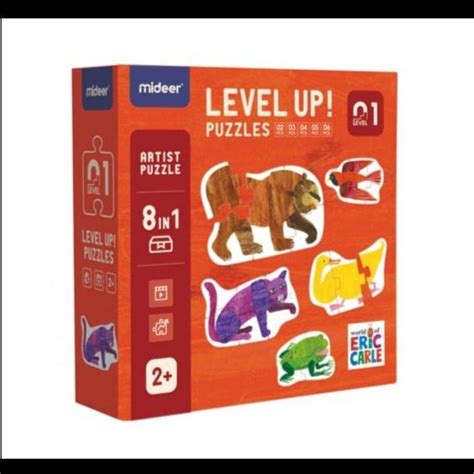 Jual Mideer Artist Level Up Puzzle Level 1 Level 2 - Mainan Edukasi ...