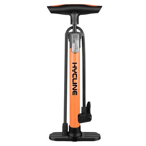 Hycline Bike Floor Pump, 150 PSI High Pressure, Presta and Schrader ...