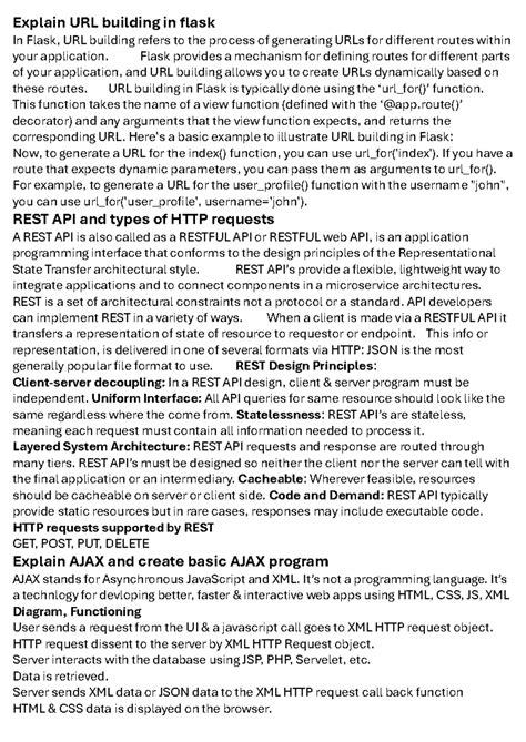 Web X.O [Module 4 - Module 6] - Explain URL building in flask In Flask ...