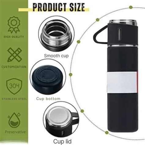 Stainless Steel Vacuum Flask Office Petals Giftings Christmas Corporate ...