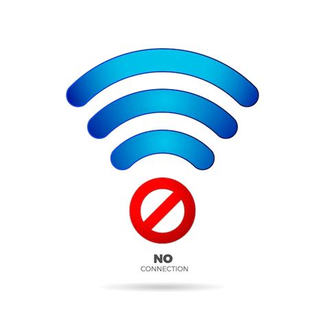 No internet connection sign | Premium Vector