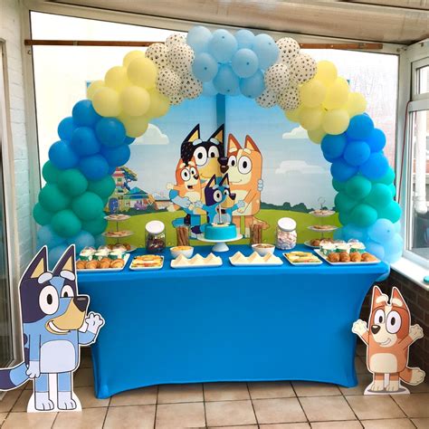 Bluey Backdrop Birthday Partybluey Party Background